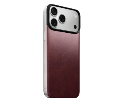 Etui do telefonów Nomad Clear Leather Case do iPhone 18 Pro Max / 17 Pro Max MagSafe